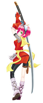 Izuna: The Legend of the Ninja - DS/DSi Artwork