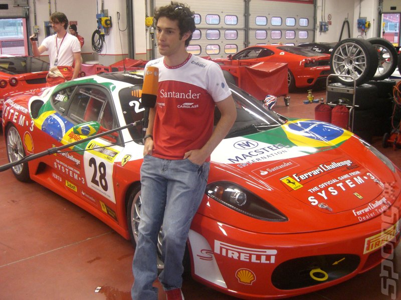 Ferrari Challenge - Interview with Producer, Mark South Editorial image