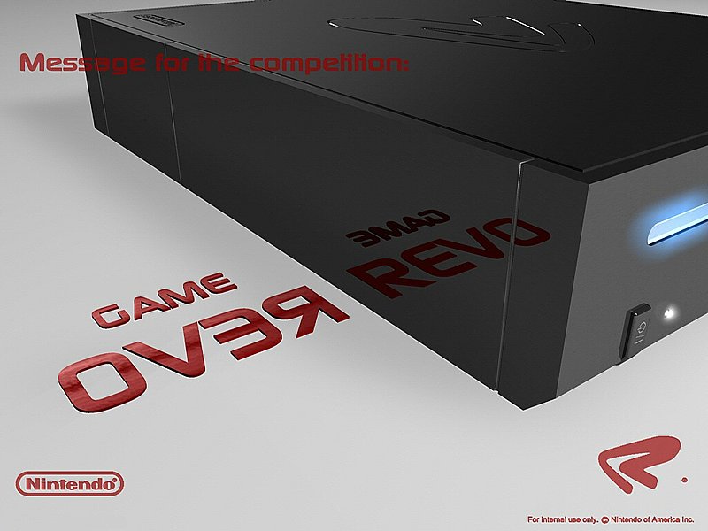 Revolution Hardware Mock-ups Land: Best �My Friend Works at Nintendo!� Email This Year News image
