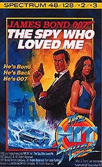 007: Spy Who Loved Me, The - Spectrum 48K Cover & Box Art