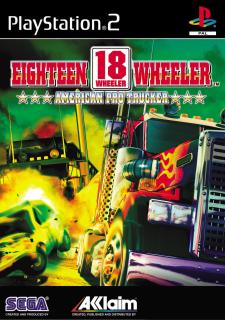 18 Wheeler American Pro Trucker - PS2 Cover & Box Art