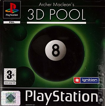 3D Pool - PlayStation Cover & Box Art