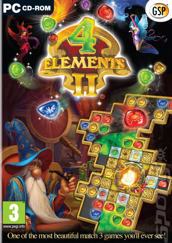 4 Elements II - PC Cover & Box Art
