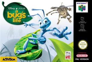 A Bug's Life - N64 Cover & Box Art