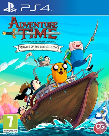 Adventure Time: Pirates of the Enchiridion - PS4 Cover & Box Art