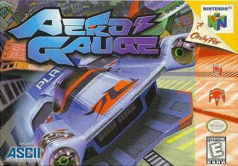 AeroGauge - N64 Cover & Box Art
