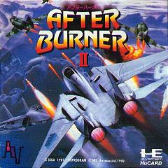 After Burner 2 - NEC PC Engine Cover & Box Art