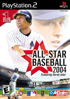 All Star Baseball 2004 - PS2 Cover & Box Art