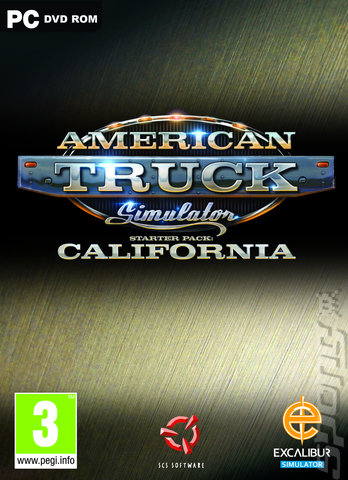 American Truck Simulator: Starter Pack: California - PC Cover & Box Art