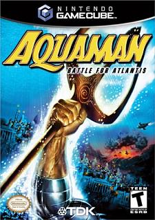 Aquaman: Battle for Atlantis - GameCube Cover & Box Art