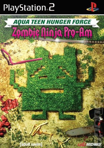 Aqua Teen Hunger Force: Zombie Ninja Pro-Am - PS2 Cover & Box Art