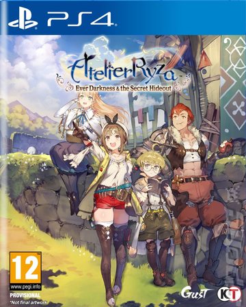 Atelier Ryza: Ever Darkness & the Secret Hideout - PS4 Cover & Box Art