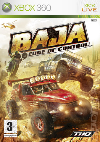 Baja: Edge of Control - Xbox 360 Cover & Box Art