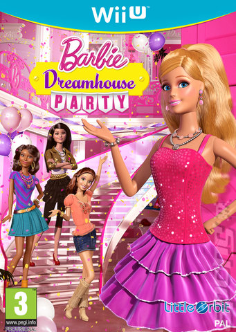Barbie: Dreamhouse Party - Wii U Cover & Box Art