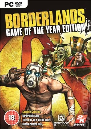 Borderlands: Game of the Year Edition - PC Cover & Box Art