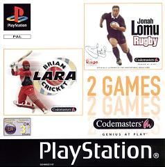 Brian Lara Cricket and Jonah Lomu Rugby (PlayStation)