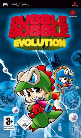 Bubble Bobble Evolution - PSP Cover & Box Art