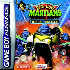 Butt-Ugly Martians: BKM Battles - GBA Cover & Box Art