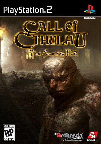 Call of Cthulhu: Dark Corners of the Earth - PS2 Cover & Box Art