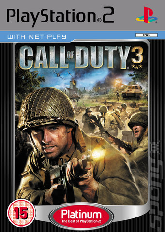 call of duty 3 ps2. Call of Duty 3 (PS2) Cover