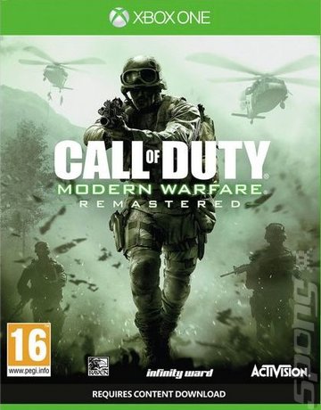 Call of Duty 4: Modern Warfare - Xbox One Cover & Box Art
