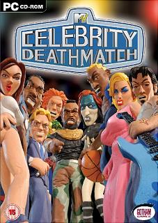 Celebrity Photo Games on Back To Game Cover Box Art Celebrity Deathmatch Pc