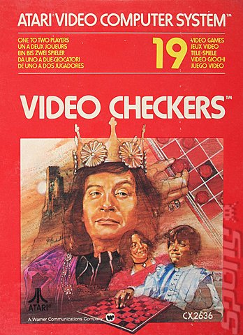 Checkers - Atari 2600/VCS Cover & Box Art