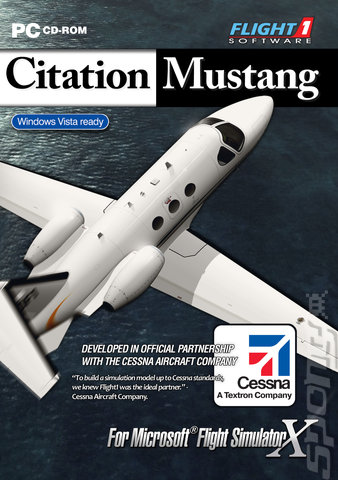 Citation Mustang - PC Cover & Box Art