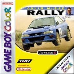 Colin McRae Rally - Game Boy Color Cover & Box Art