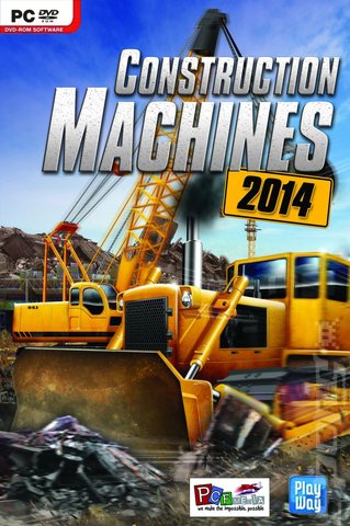 Construction Machines 2014 - PC Cover & Box Art