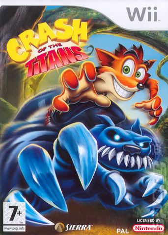 Crash of the Titans - Wii Cover & Box Art