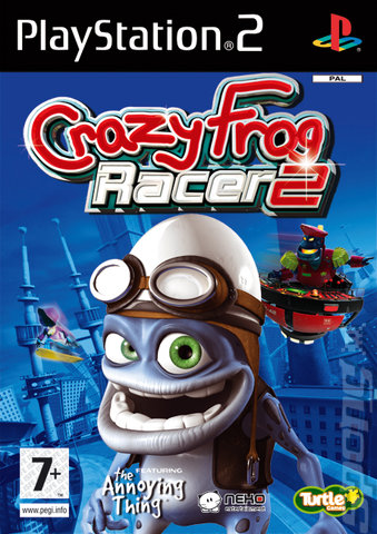 Crazy Frog Racer 2 - PS2 Cover & Box Art