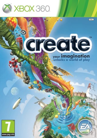 Create - Xbox 360 Cover & Box Art