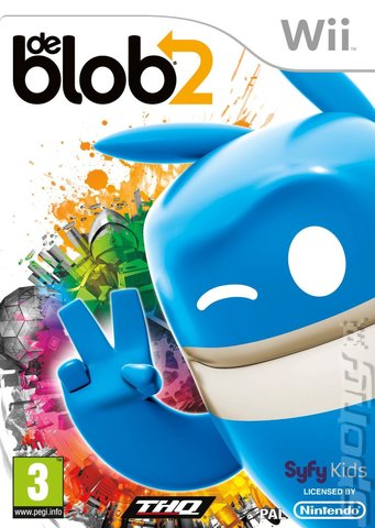 de Blob 2: The Underground - Wii Cover & Box Art
