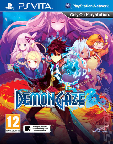 Demon Gaze - PSVita Cover & Box Art