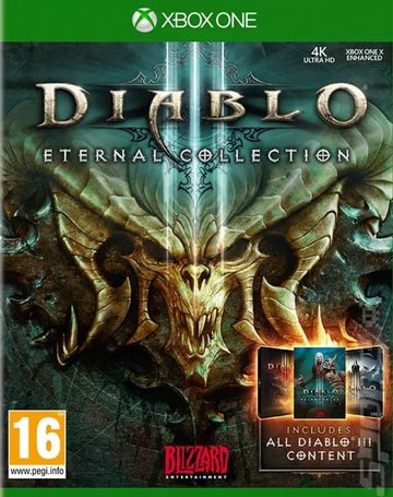 Diablo III: Eternal Collection - Xbox One Cover & Box Art