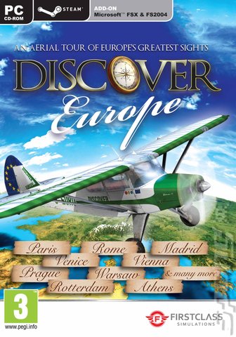 Discover Europe - PC Cover & Box Art