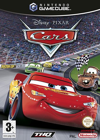 Disney Presents a PIXAR film: Cars - GameCube Cover & Box Art