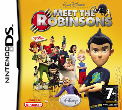 Meet the Robinsons - DS/DSi Cover & Box Art