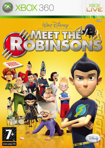 Meet the Robinsons - Xbox 360 Cover & Box Art