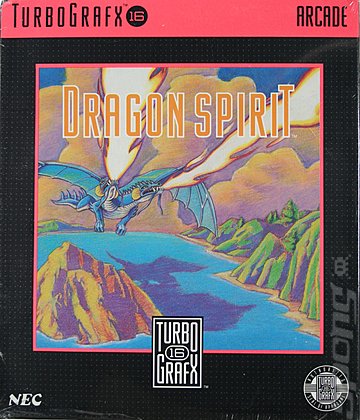 Dragon Spirit - NEC PC Engine Cover & Box Art