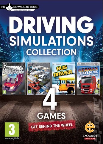 Driving Simulations Collection - PC Cover & Box Art