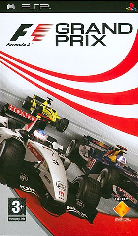 F1 Grand Prix - PSP Cover & Box Art