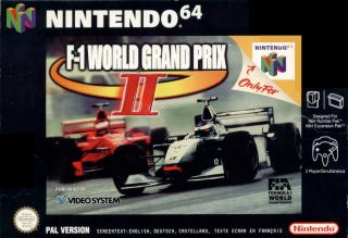 F1 World Grand Prix II - N64 Cover & Box Art