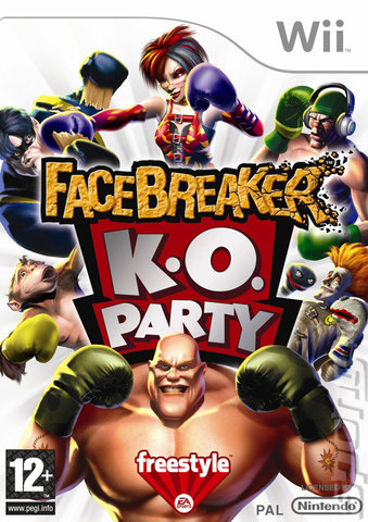FaceBreaker K.O. Party - Wii Cover & Box Art