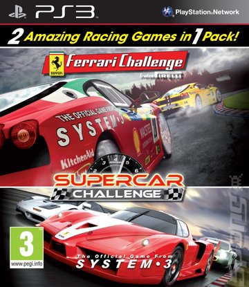 Ferrari Challenge/Supercar Challenge - PS3 Cover & Box Art