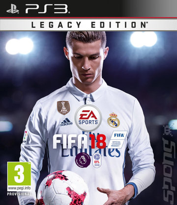FIFA 18 - PS3 Cover & Box Art