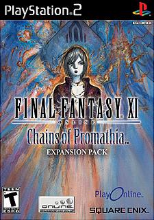 Final Fantasy XI: Chains of Promathia - PS2 Cover & Box Art