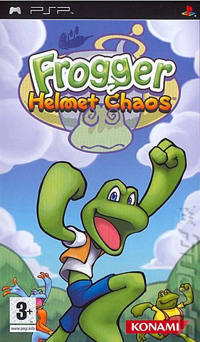 Frogger: Helmet Chaos - PSP Cover & Box Art