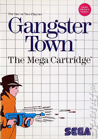 Gangster Town - Sega Master System Cover & Box Art